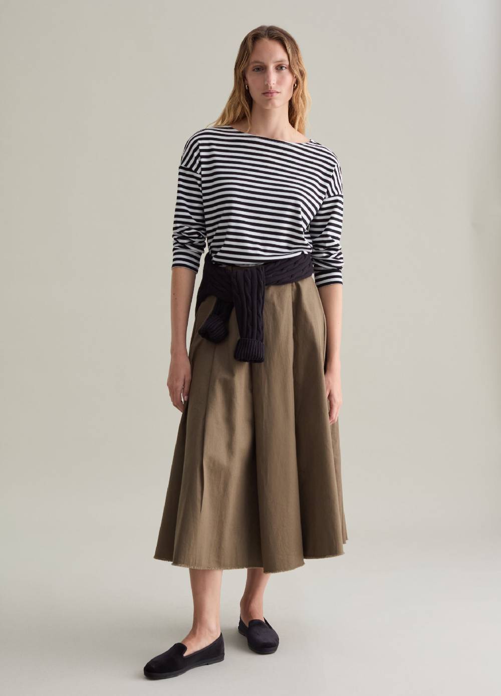 PIOMBO T-shirt a righe con maniche lunghe Italy