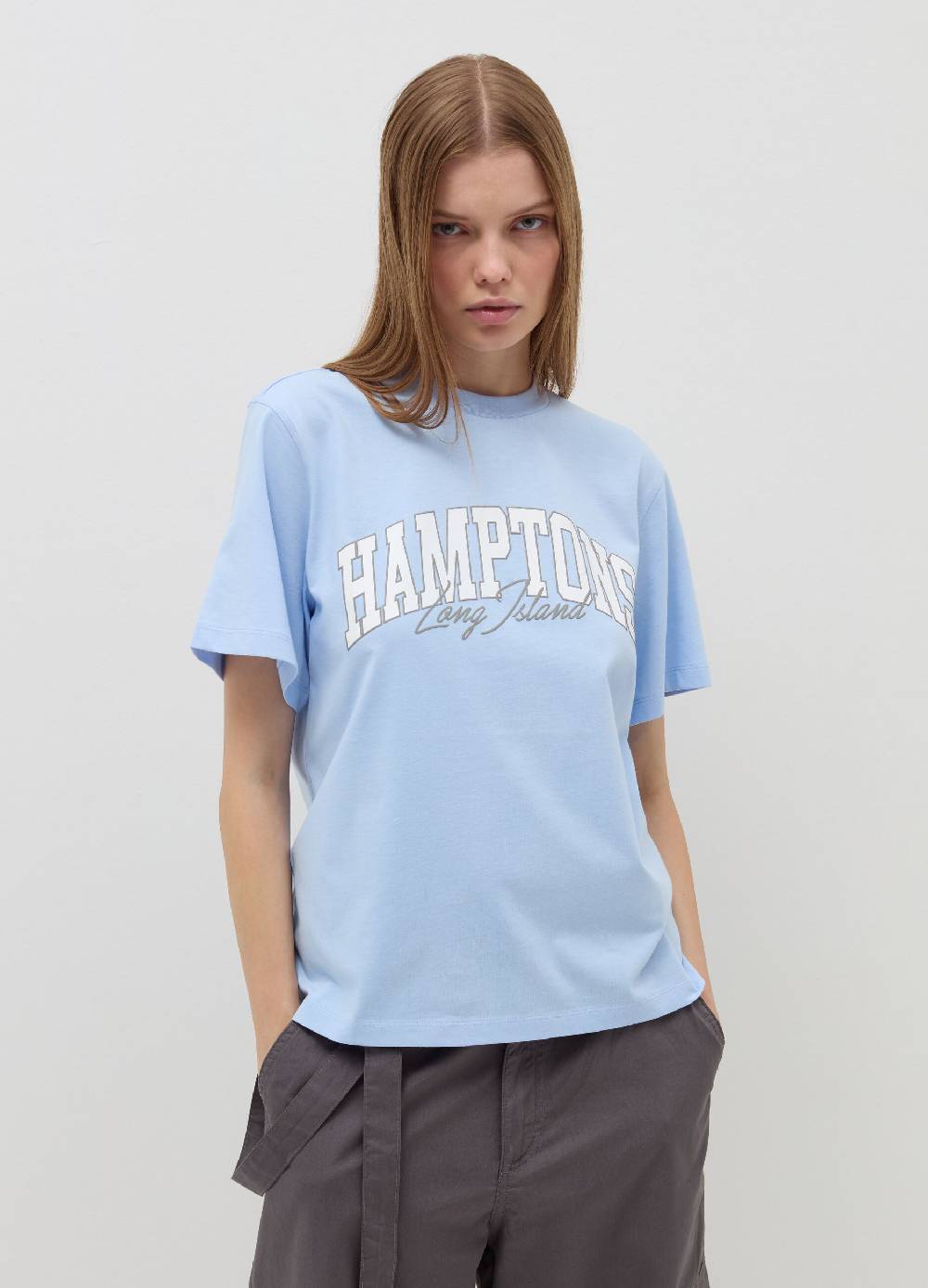 B. ANGEL T-shirt relaxed fit in cotone 2025