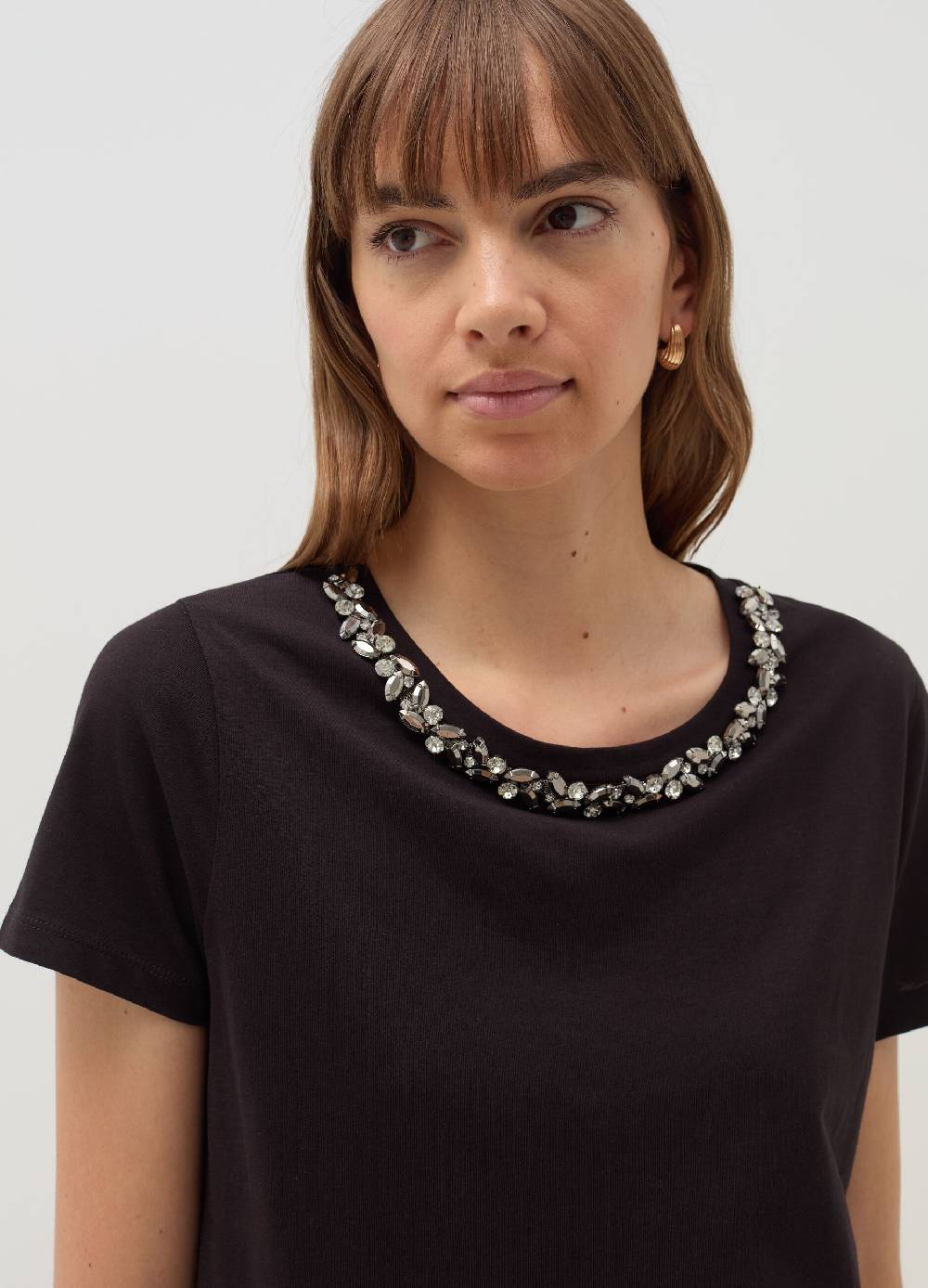 OVS T-shirt girocollo con applicazioni gioiello Promozione