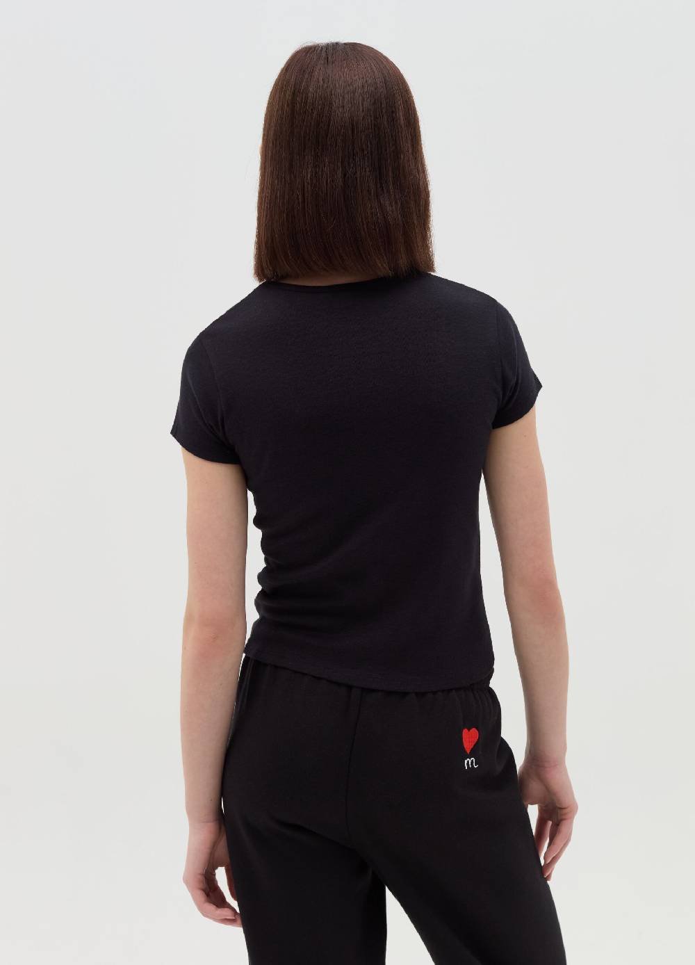 MILK+HERO T-shirt girocollo con stampa Spedizione Gratuita