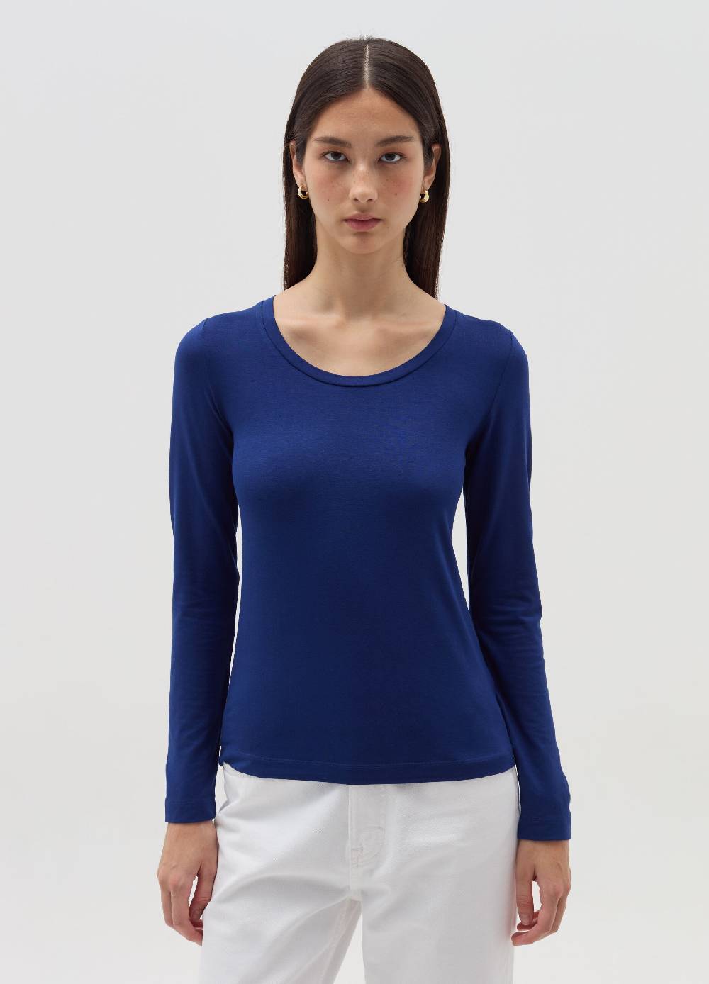 OVS T-shirt a maniche lunghe in viscosa stretch Promozione Limitata
