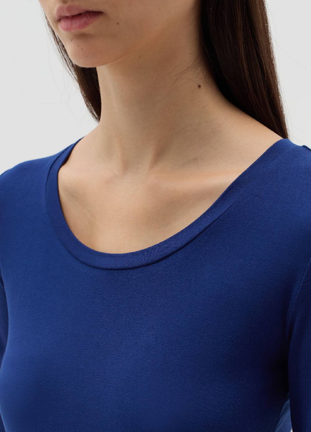 OVS T-shirt a maniche lunghe in viscosa stretch Promozione Limitata