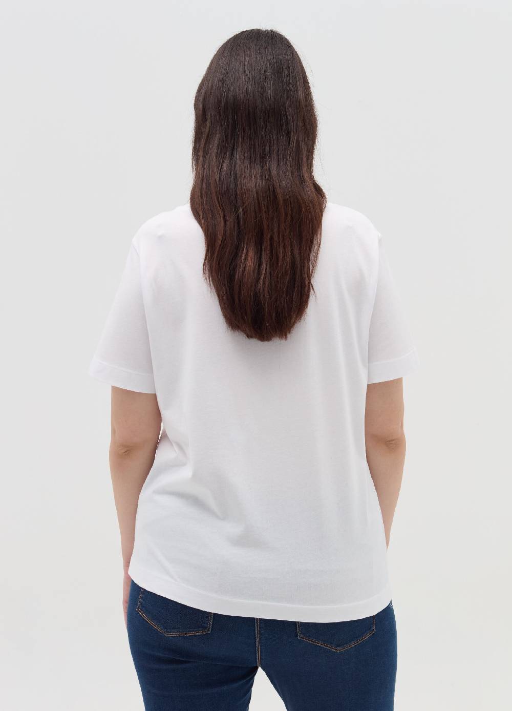 MYA T-shirt con ricamo lurex Curvy Fino Al -60%