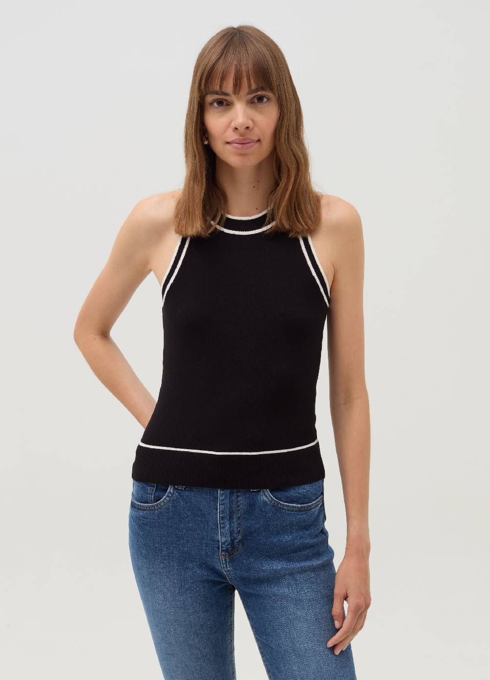 OVS Tank top con bordi a contrasto Offerte