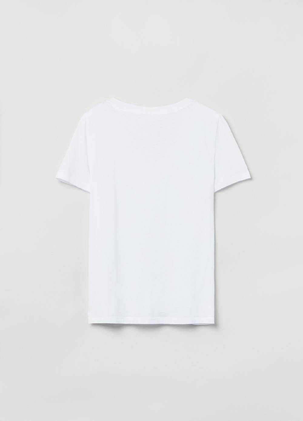 GAP T-shirt in cotone con scollo a V Hotsell
