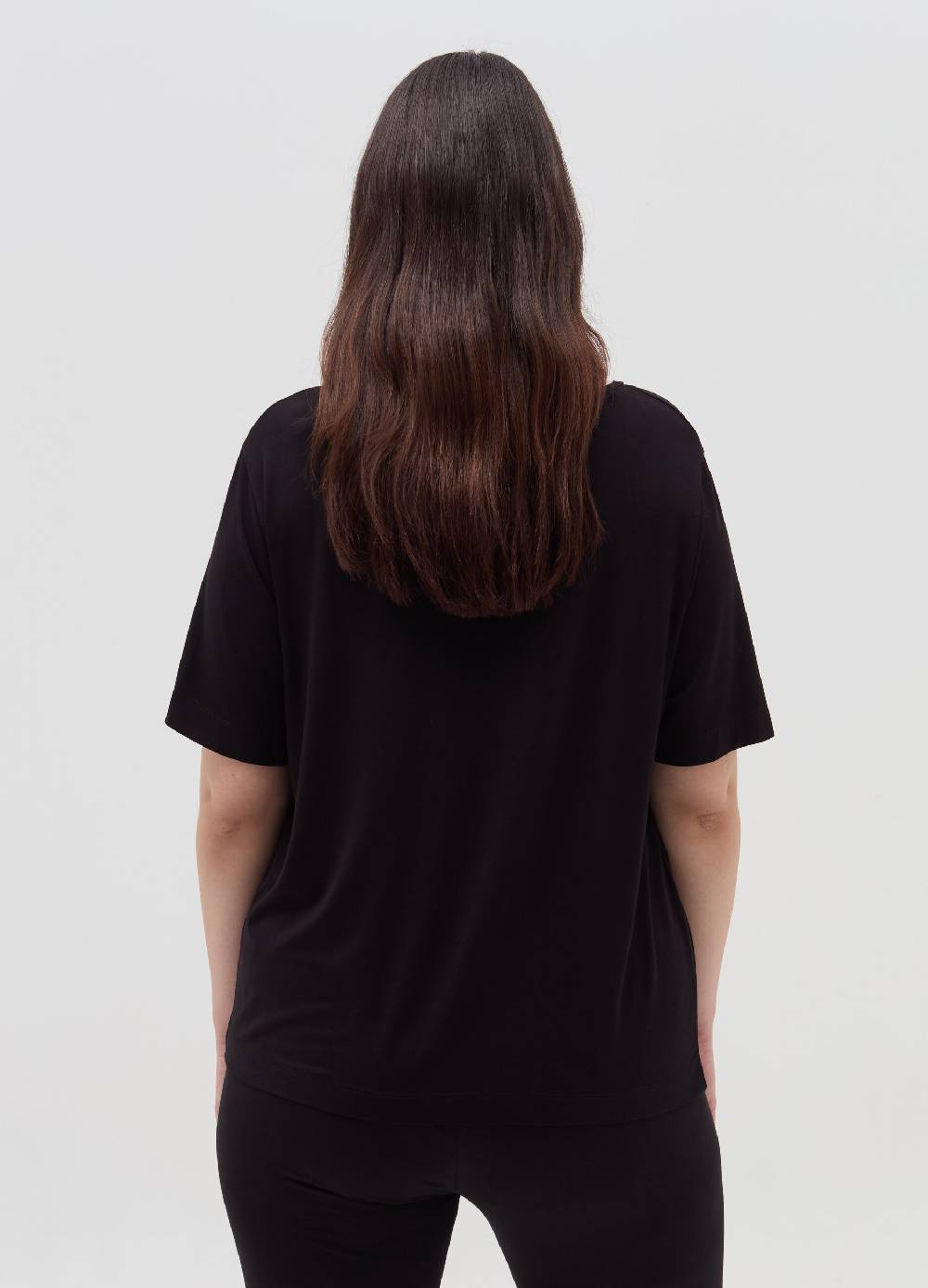 MYA T-shirt con scollo a V Curvy Italia