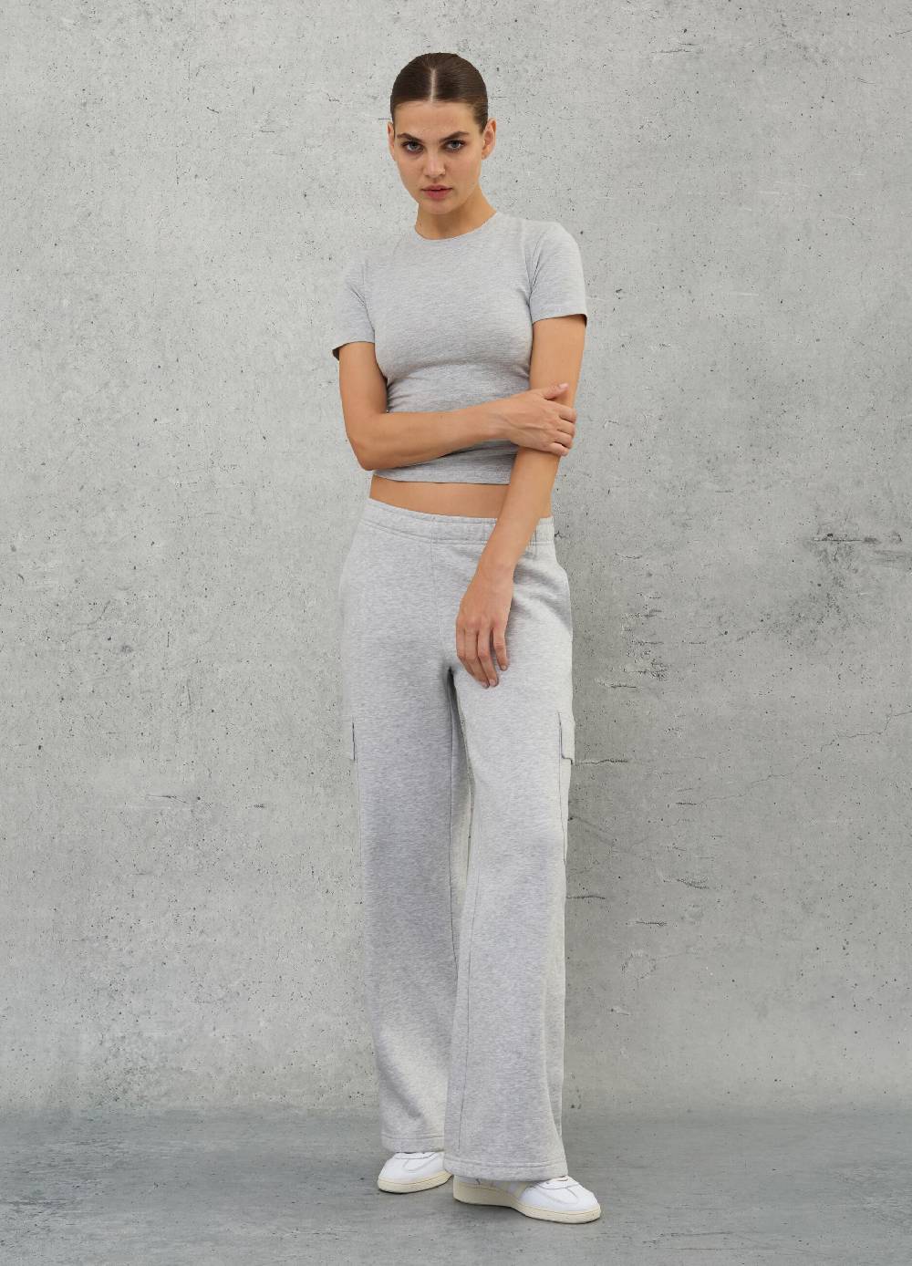 UTOPJA Perfect T-shirt Grey Melange Pezzi Unici