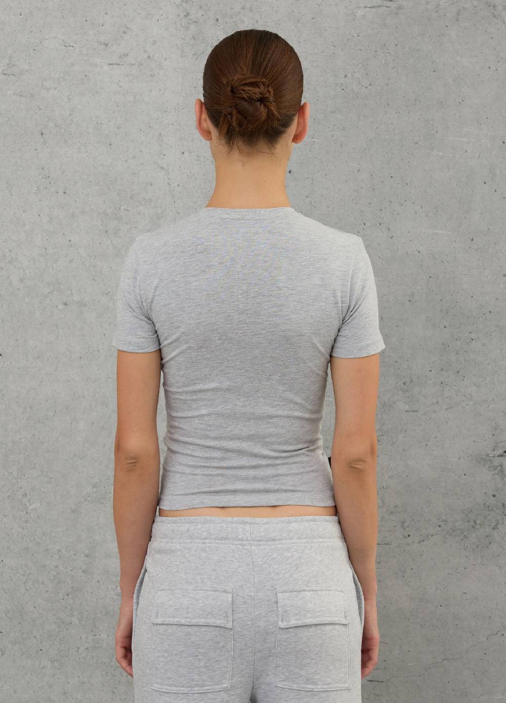 UTOPJA Perfect T-shirt Grey Melange Pezzi Unici