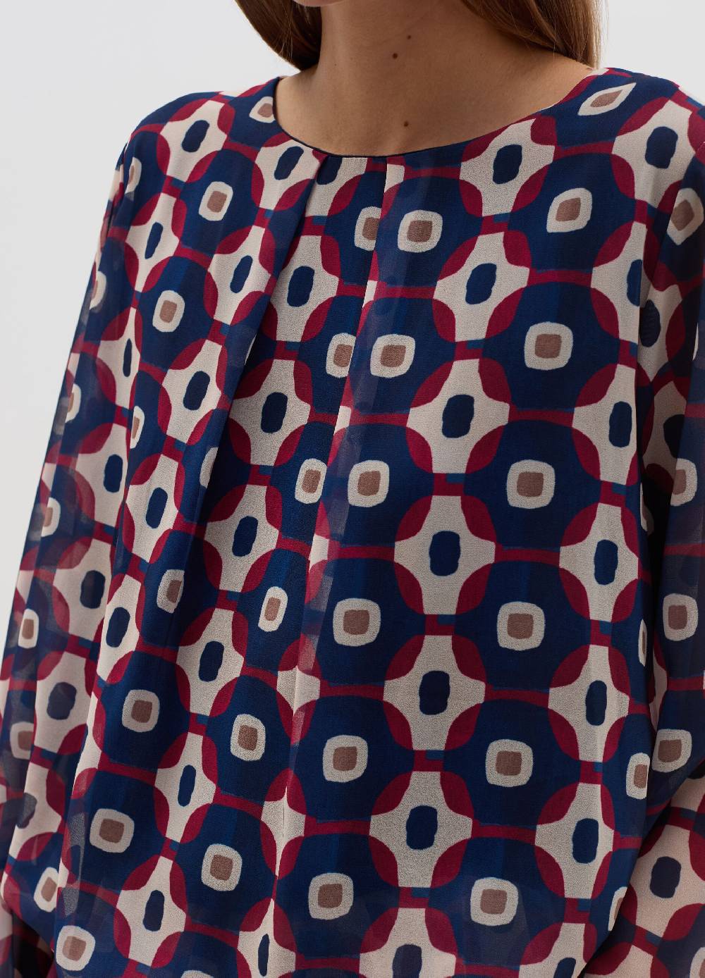 HYBRID Blusa con stampa geometrica Consegna Veloce