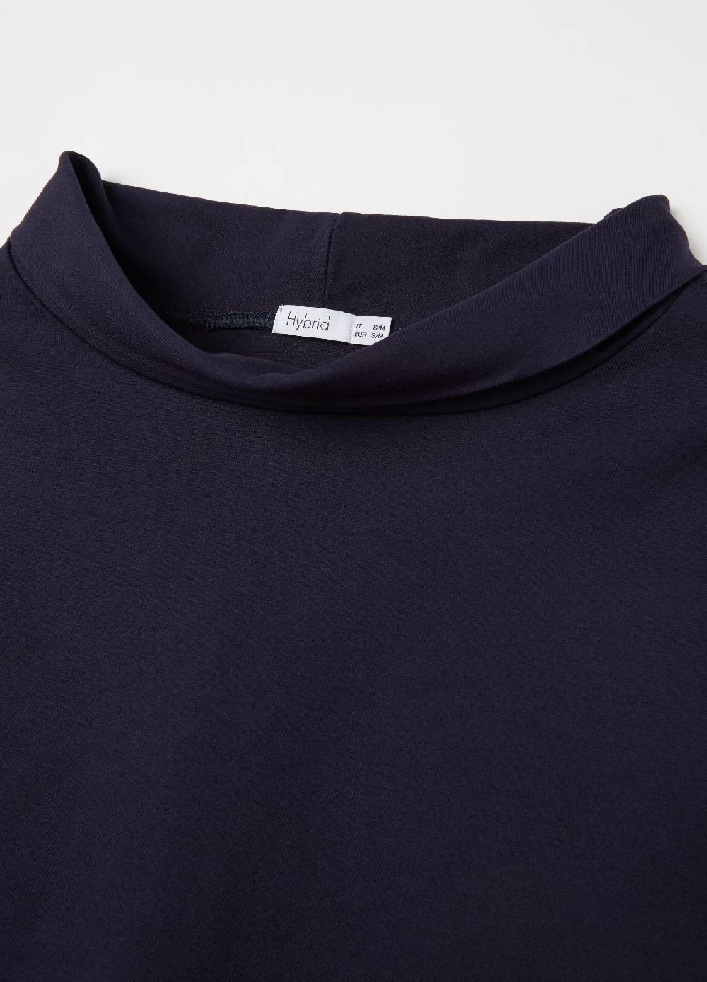 HYBRID Blusa scollo a barca con risvolto Outlet