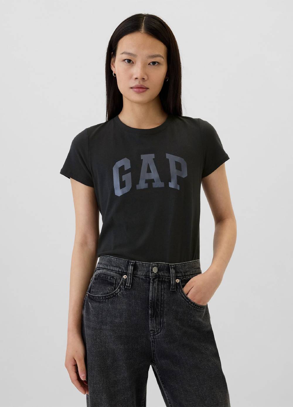 GAP T-shirt con stampa logo in foil Hotsell