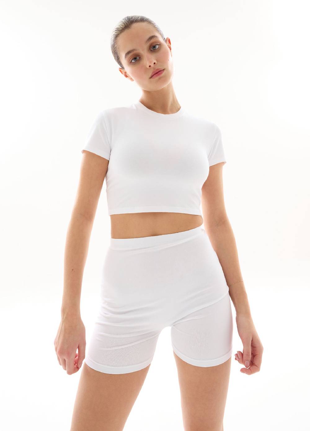 UTOPJA T-shirt Crop White Shopping Online