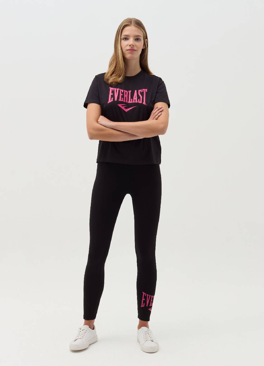 EVERLAST T-shirt con stampa logo Sconto