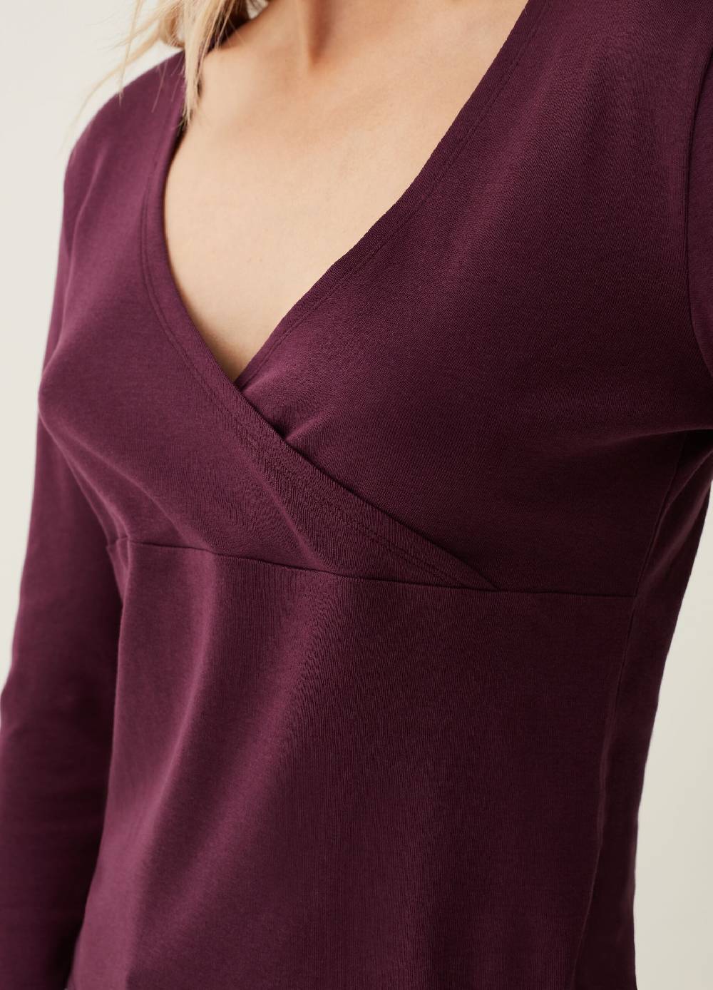 OVS T-shirt scollo a V con incrocio laterale Online