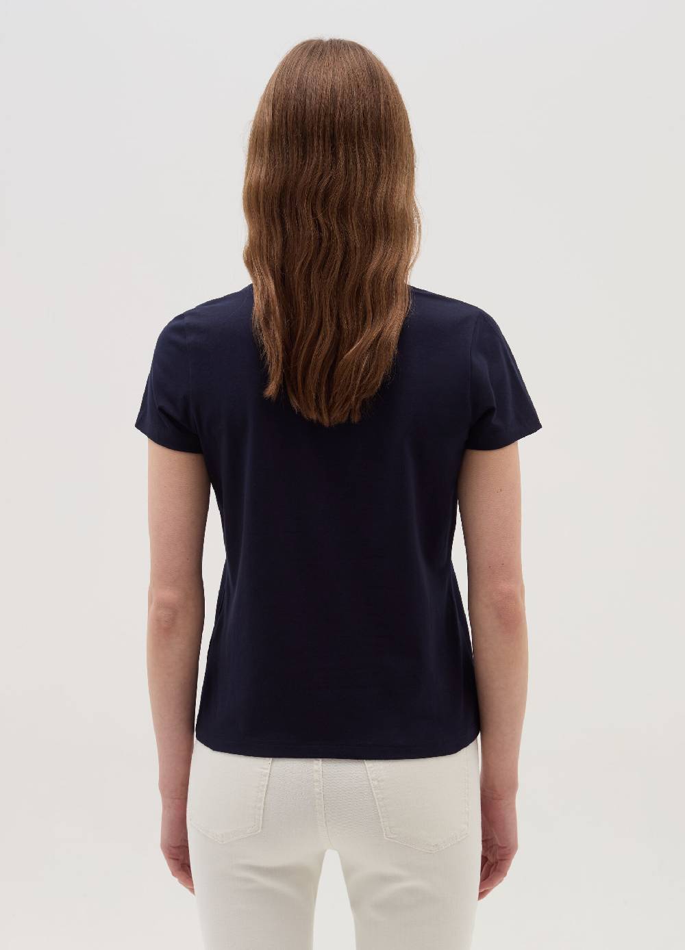 OVS T-shirt tinta unita con scollo a V Offerte