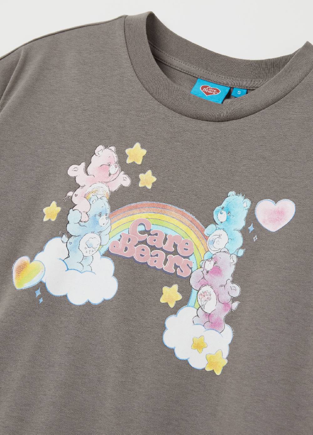 OVS T-shirt crop stampa "Care Bears" 2025