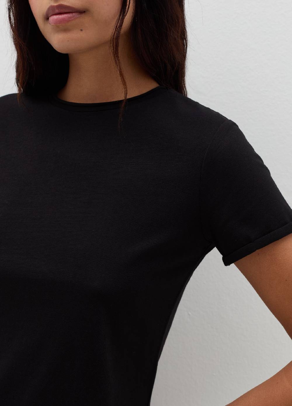 B. ANGEL T-shirt in cotone scollo rotondo Italy