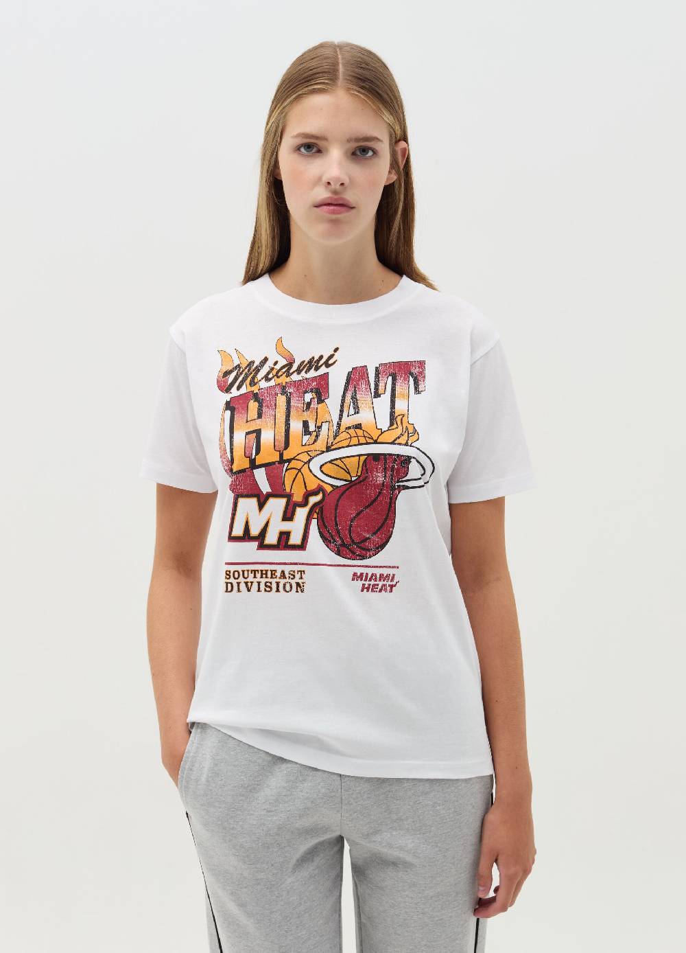 NBA T-shirt con stampa Miami Heat Soddisfazione Garantita