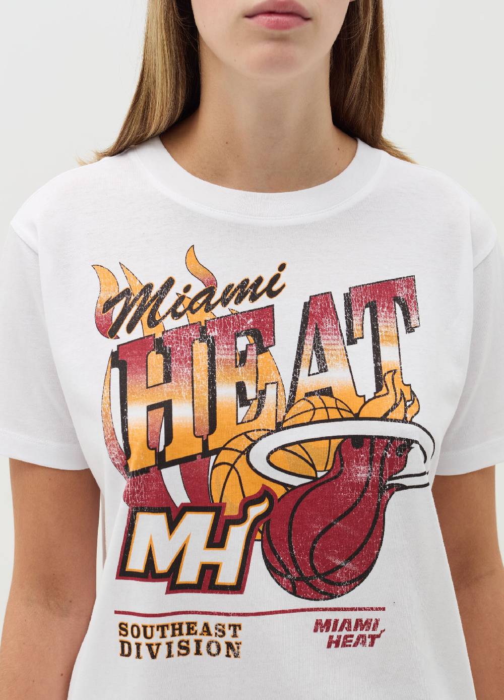 NBA T-shirt con stampa Miami Heat Soddisfazione Garantita