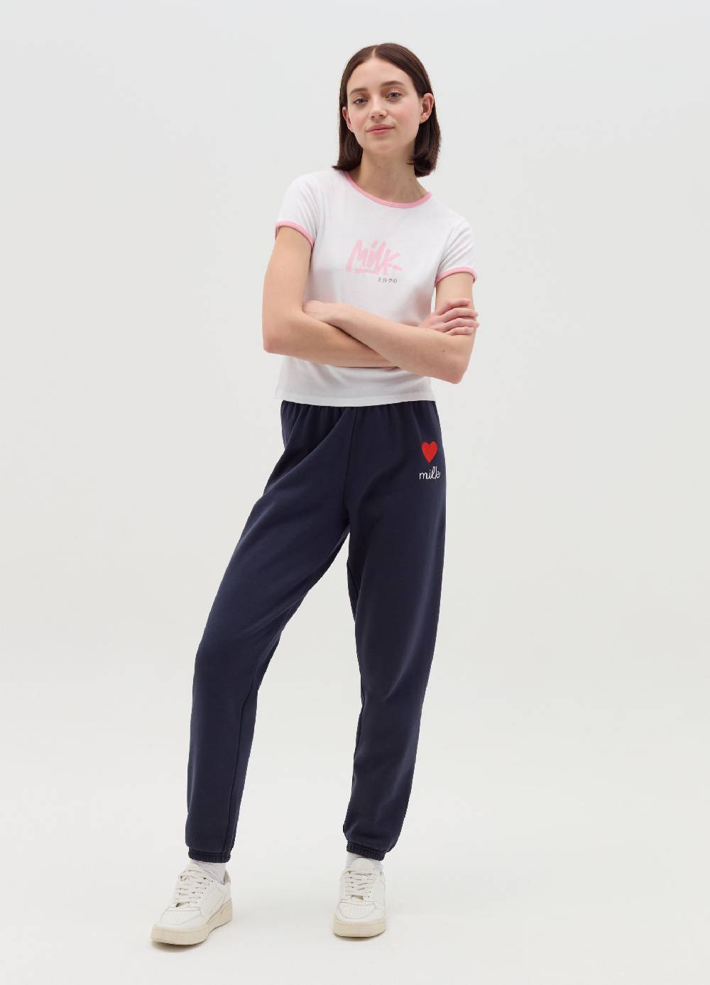 MILK+HERO T-shirt girocollo con stampa Acquista Ora