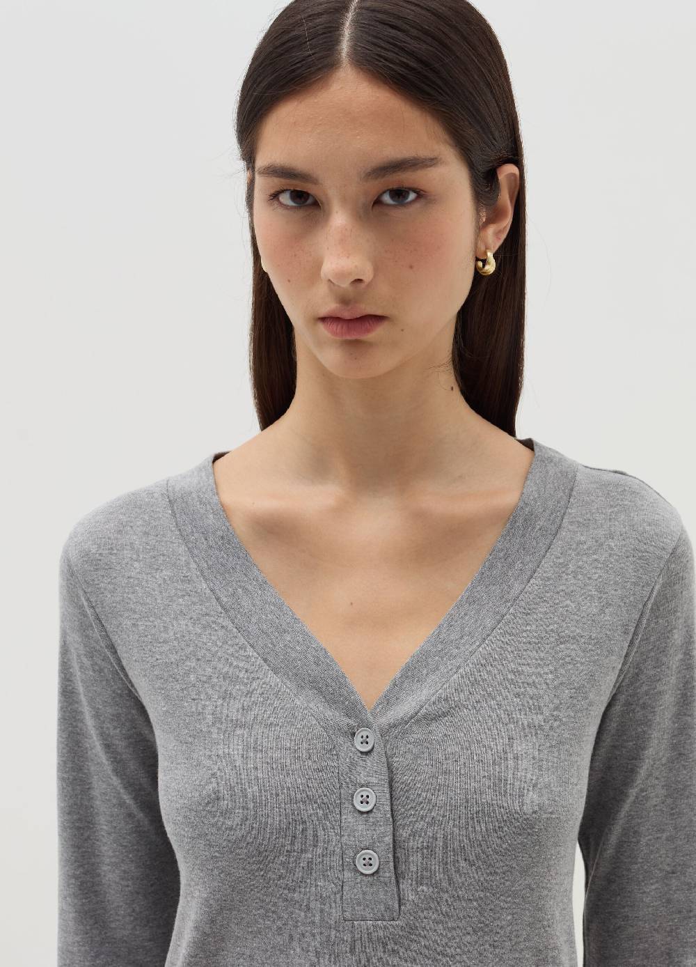 OVS T-shirt maniche lunghe scollo serafino Shopping Online