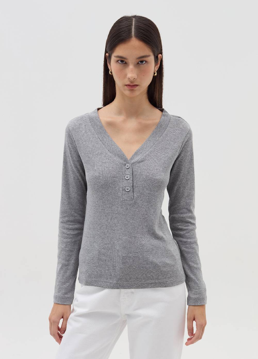 OVS T-shirt maniche lunghe scollo serafino Shopping Online