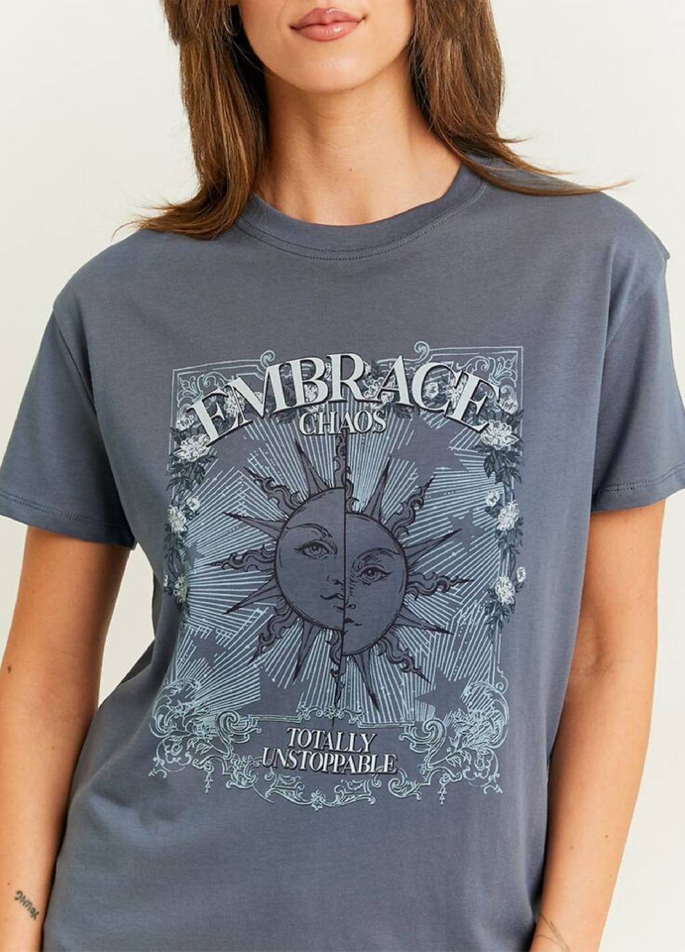 TALLY WEIJL T-shirt in cotone con stampa Convenienza