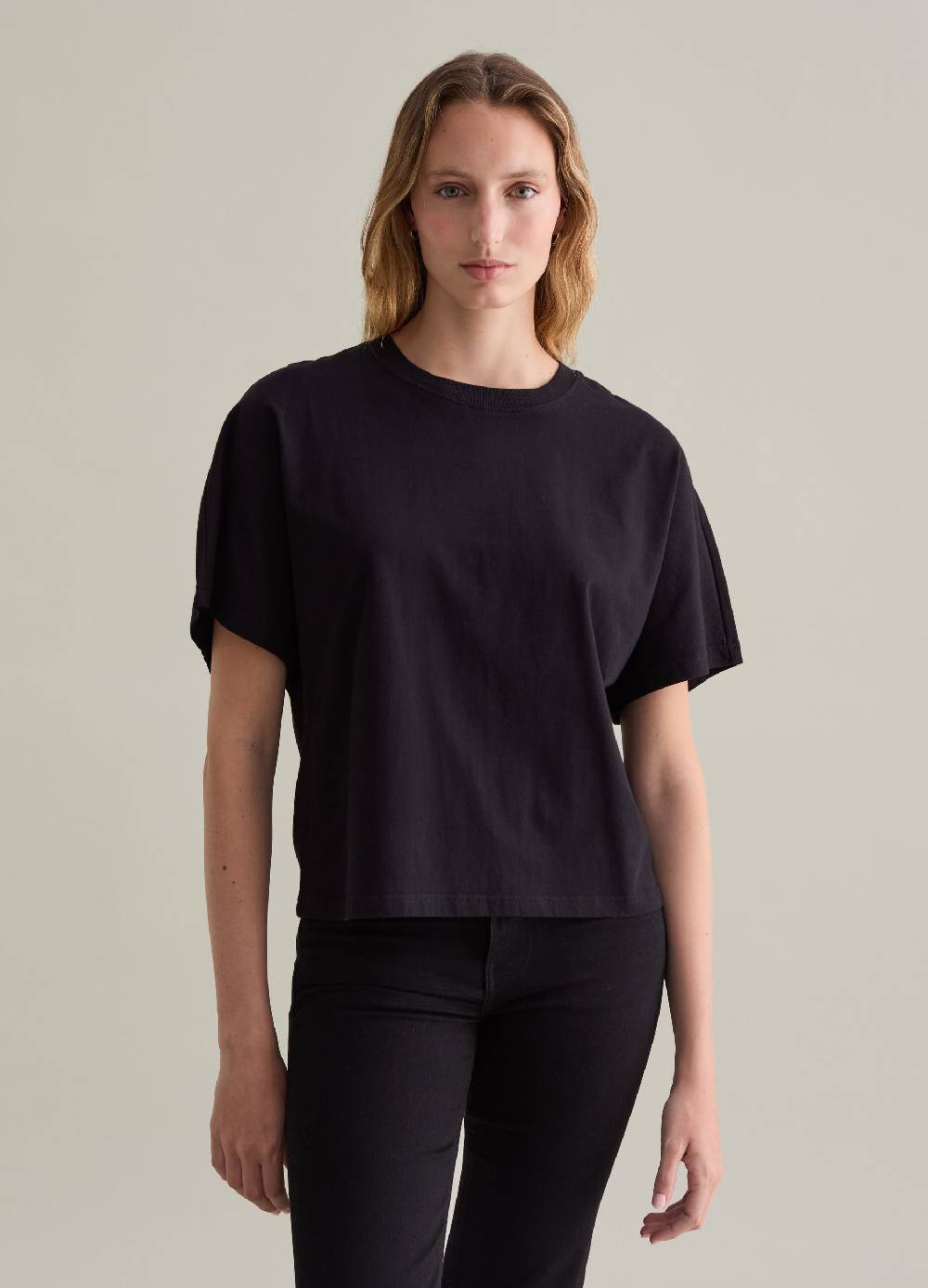 PIOMBO T-shirt in cotone con frange Sconto