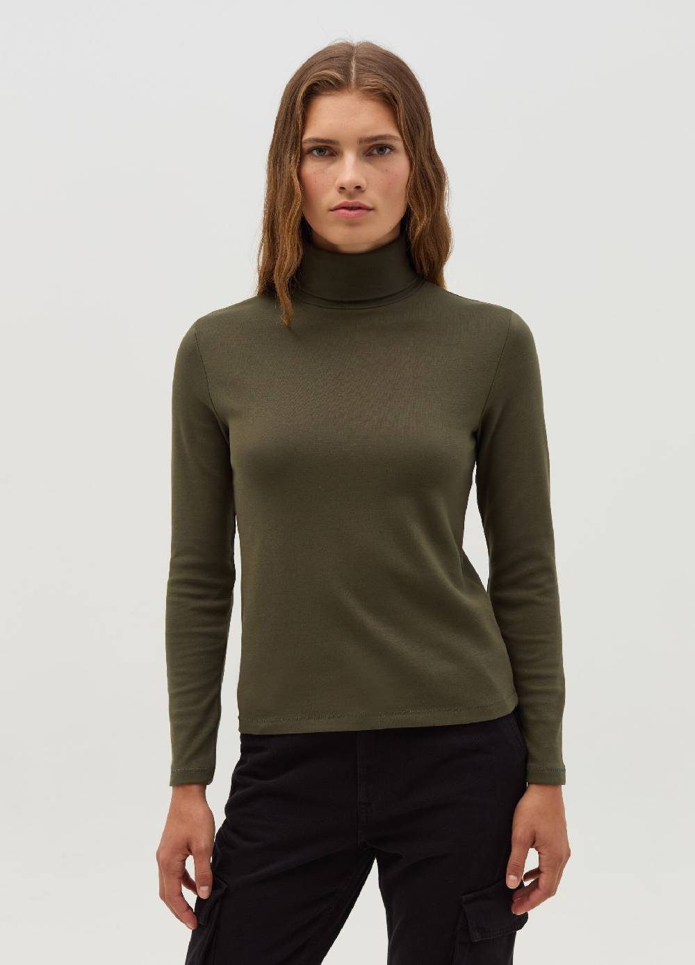 OVS T-shirt a collo alto con maniche lunghe Saldi