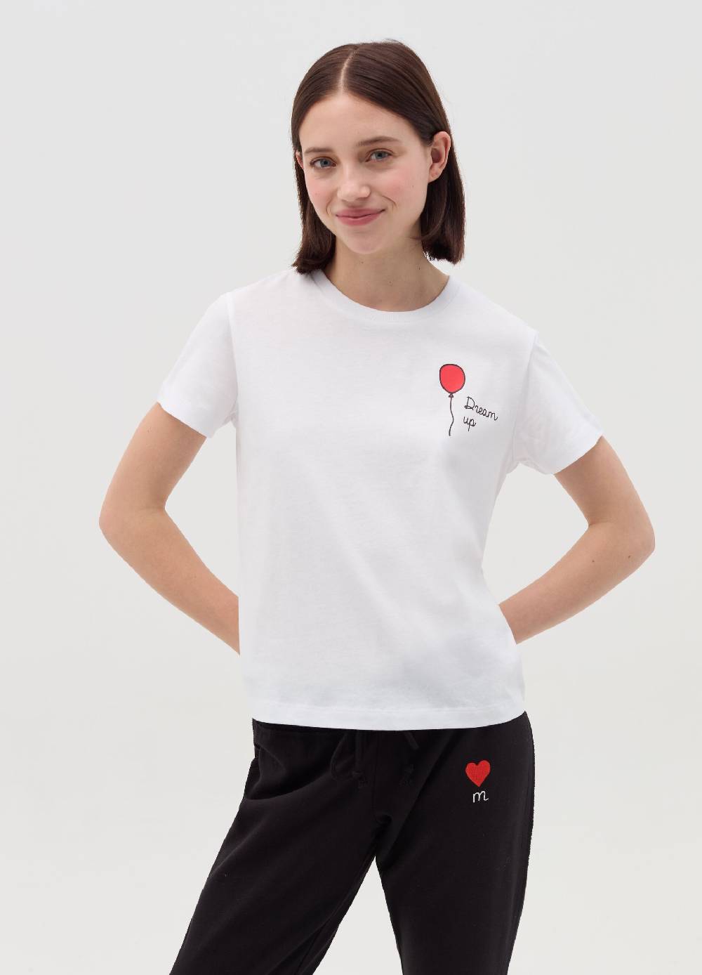 MILK+HERO T-shirt girocollo in cotone Qualità Garantita