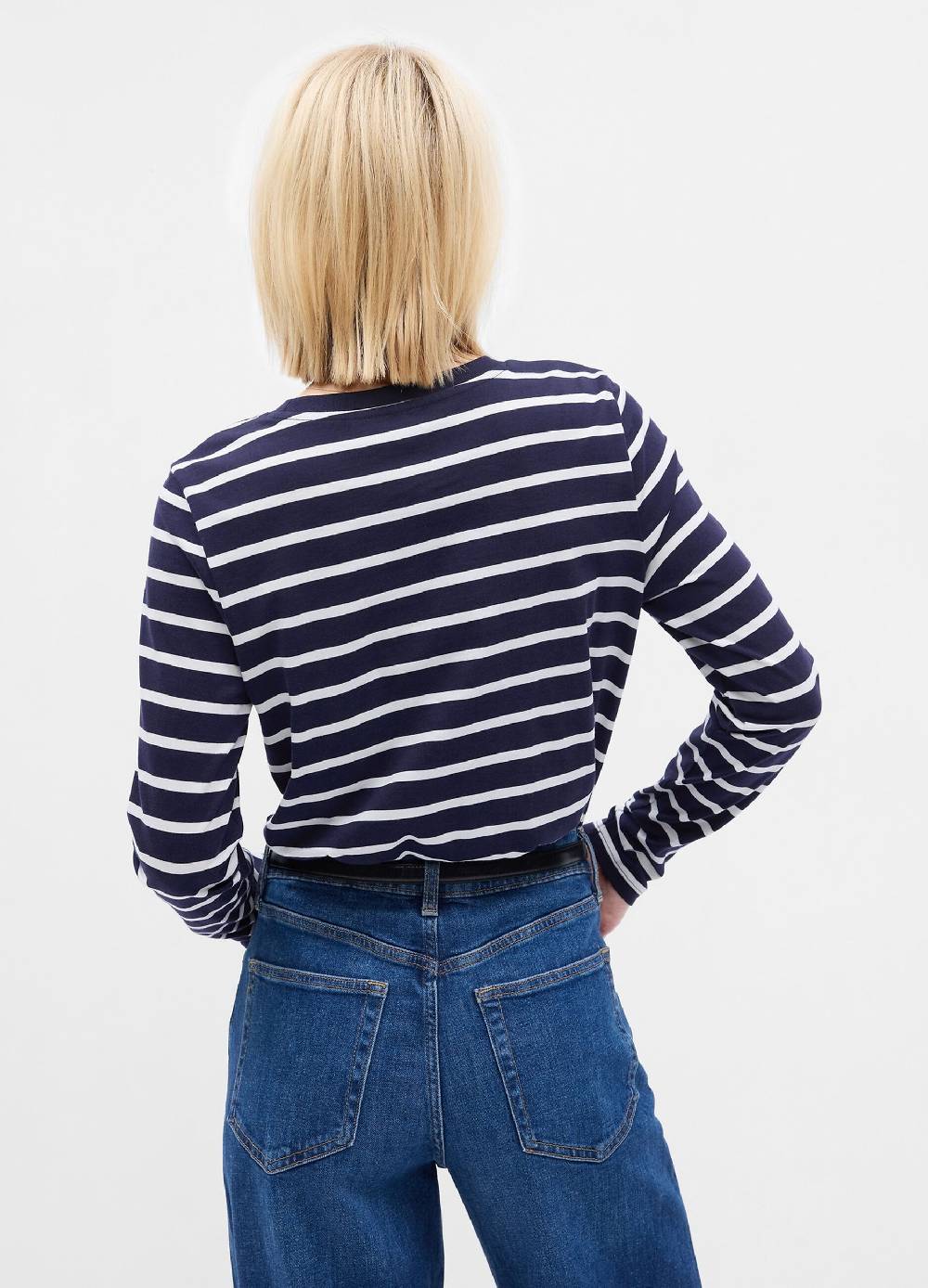 GAP T-shirt a maniche lunghe in cotone bio Novità