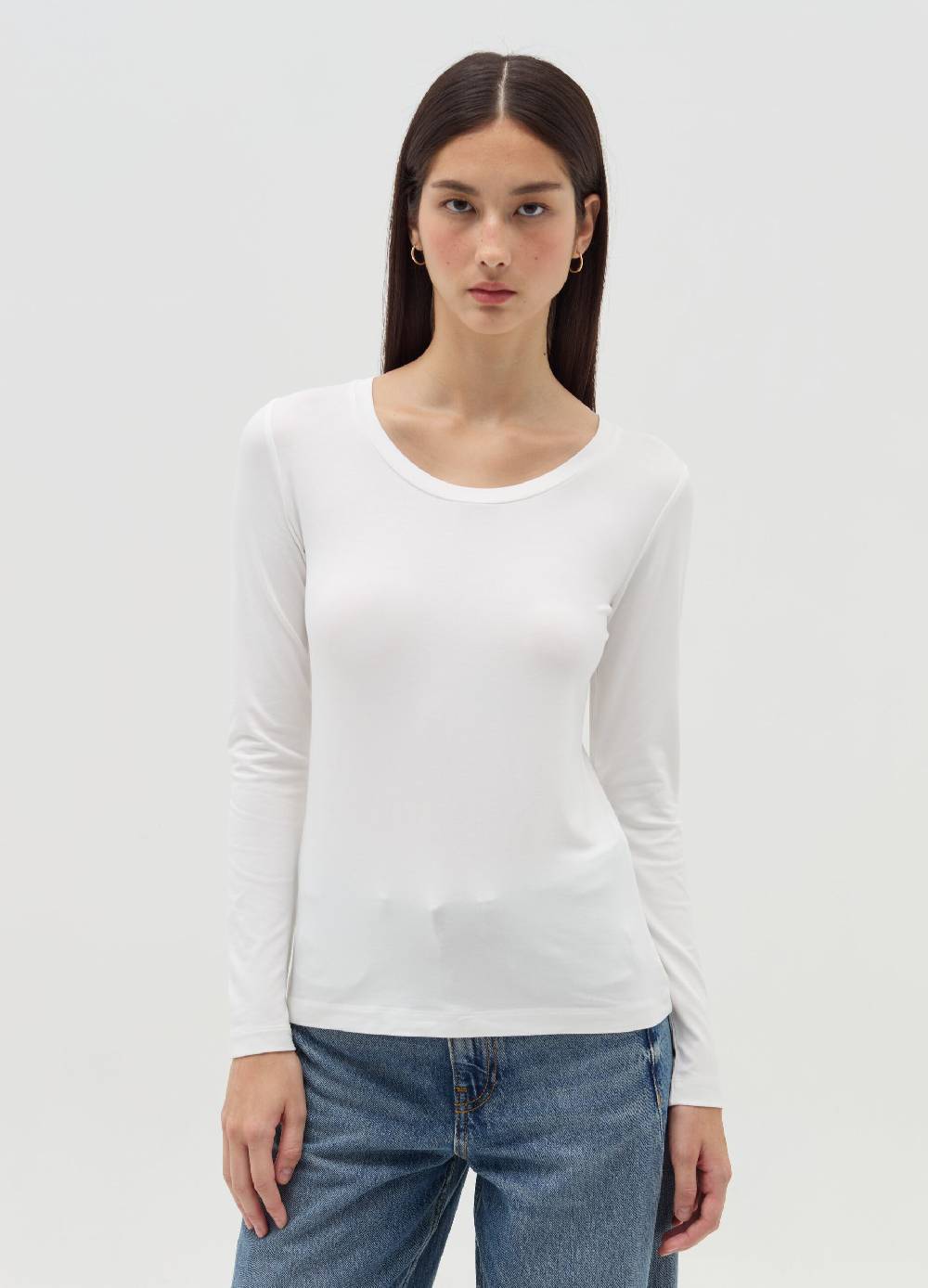 OVS T-shirt a maniche lunghe in viscosa stretch Sconto