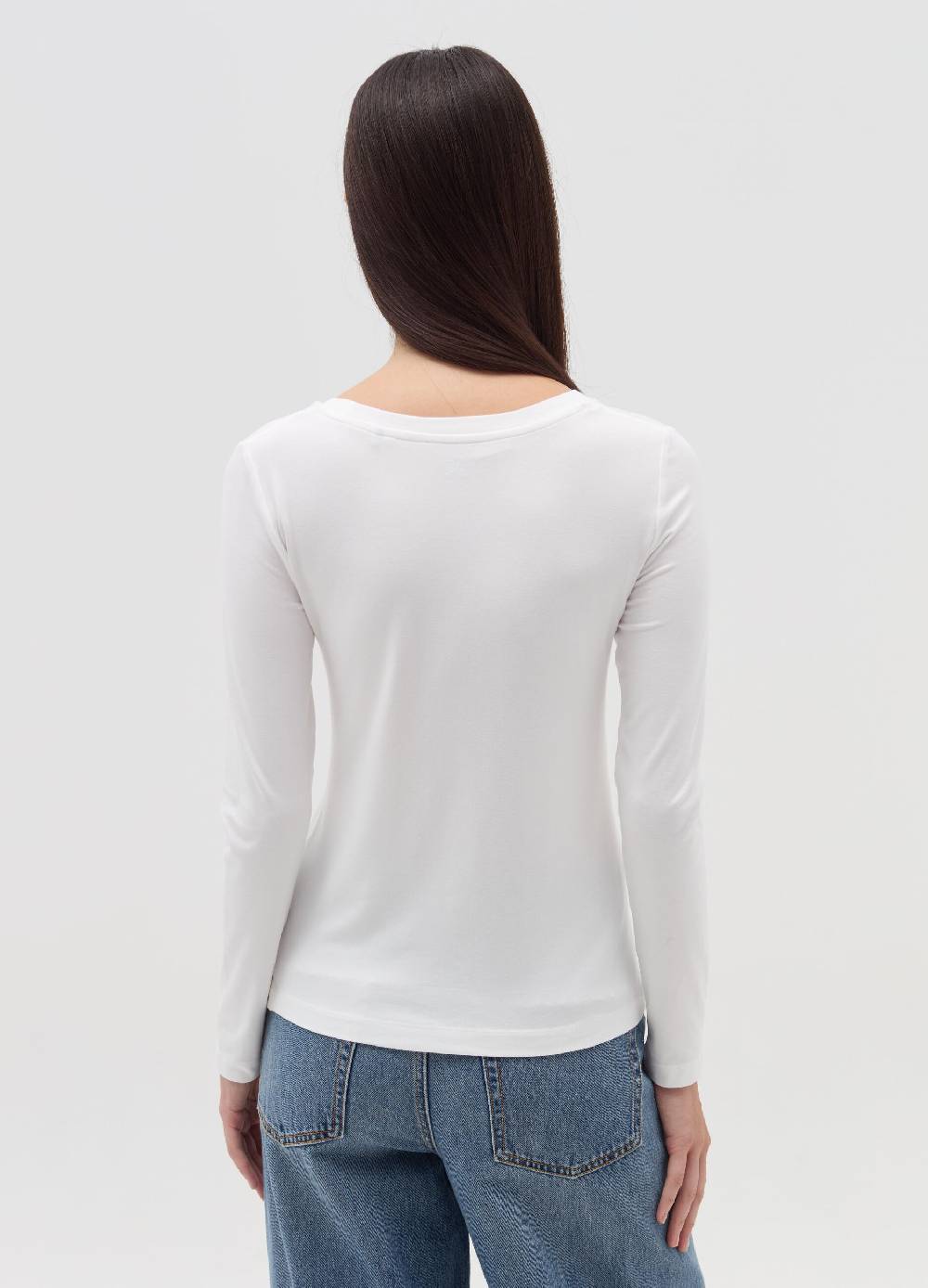 OVS T-shirt a maniche lunghe in viscosa stretch Sconto