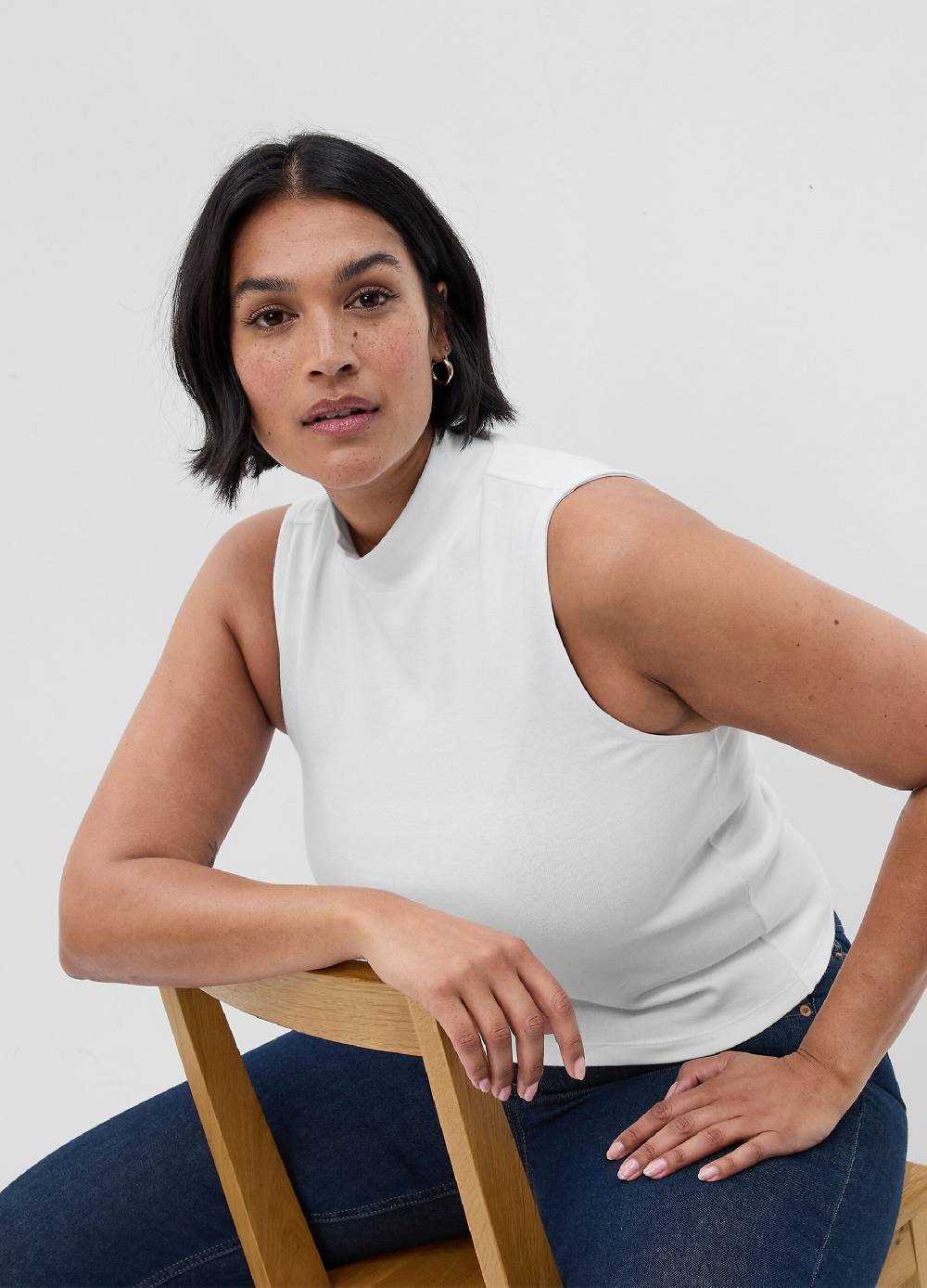 GAP Tank top mock neck Sottocosto
