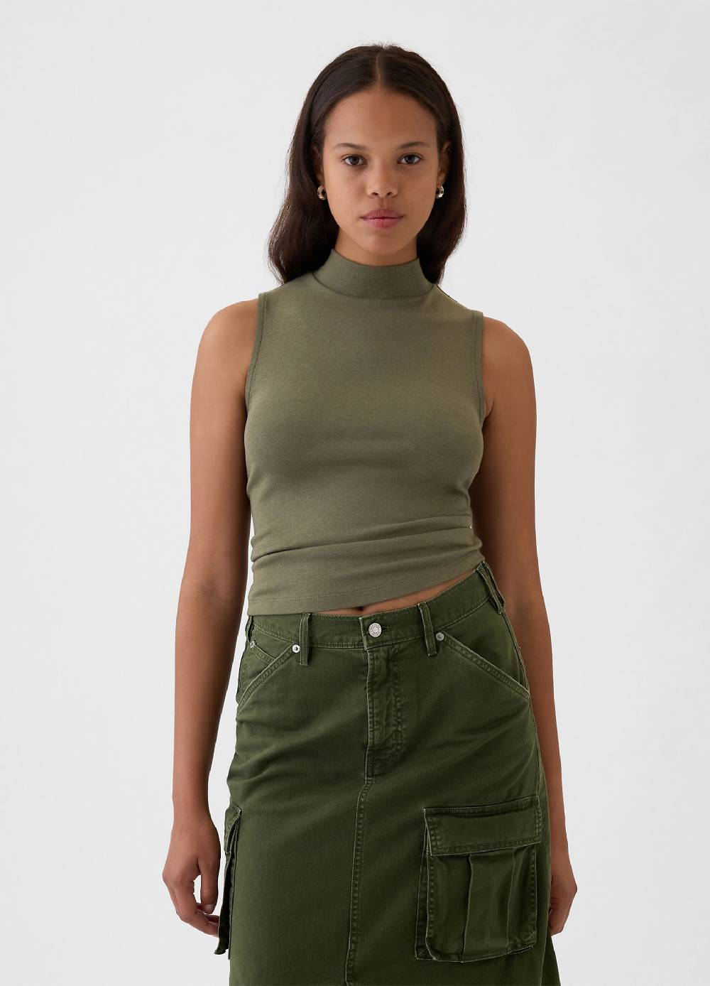 GAP Top smanicato mock neck Hotsell