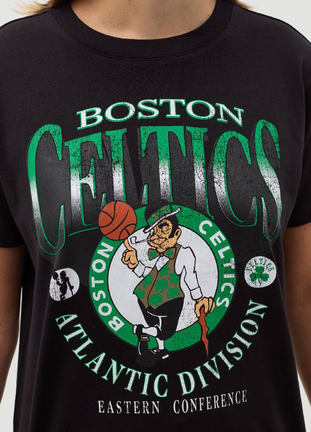 NBA T-shirt con stampa Boston Celtics Saldi Di Fabbrica