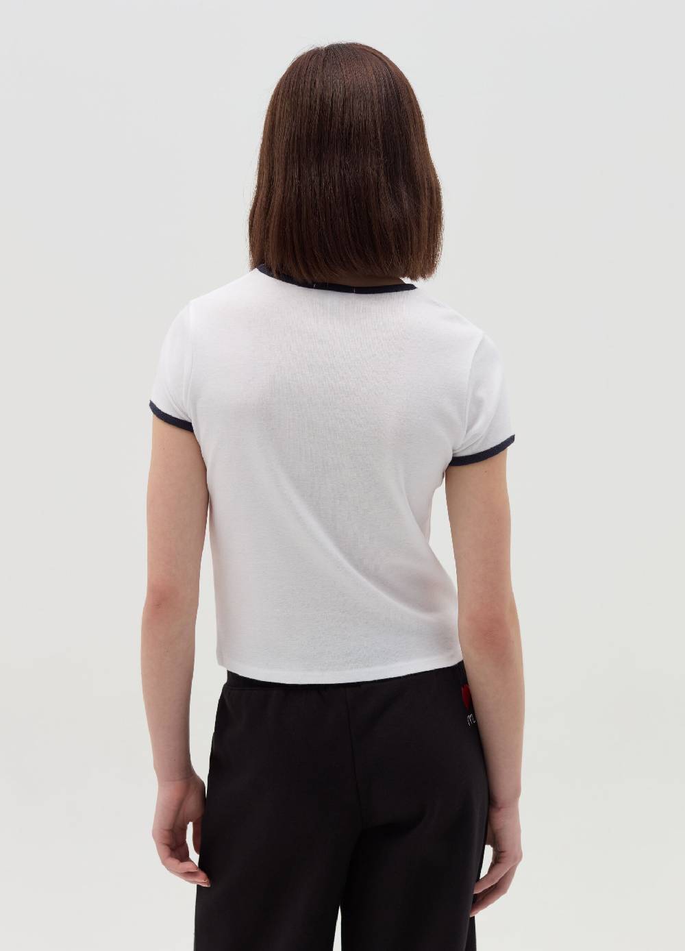 MILK+HERO T-shirt girocollo con stampa In Linea