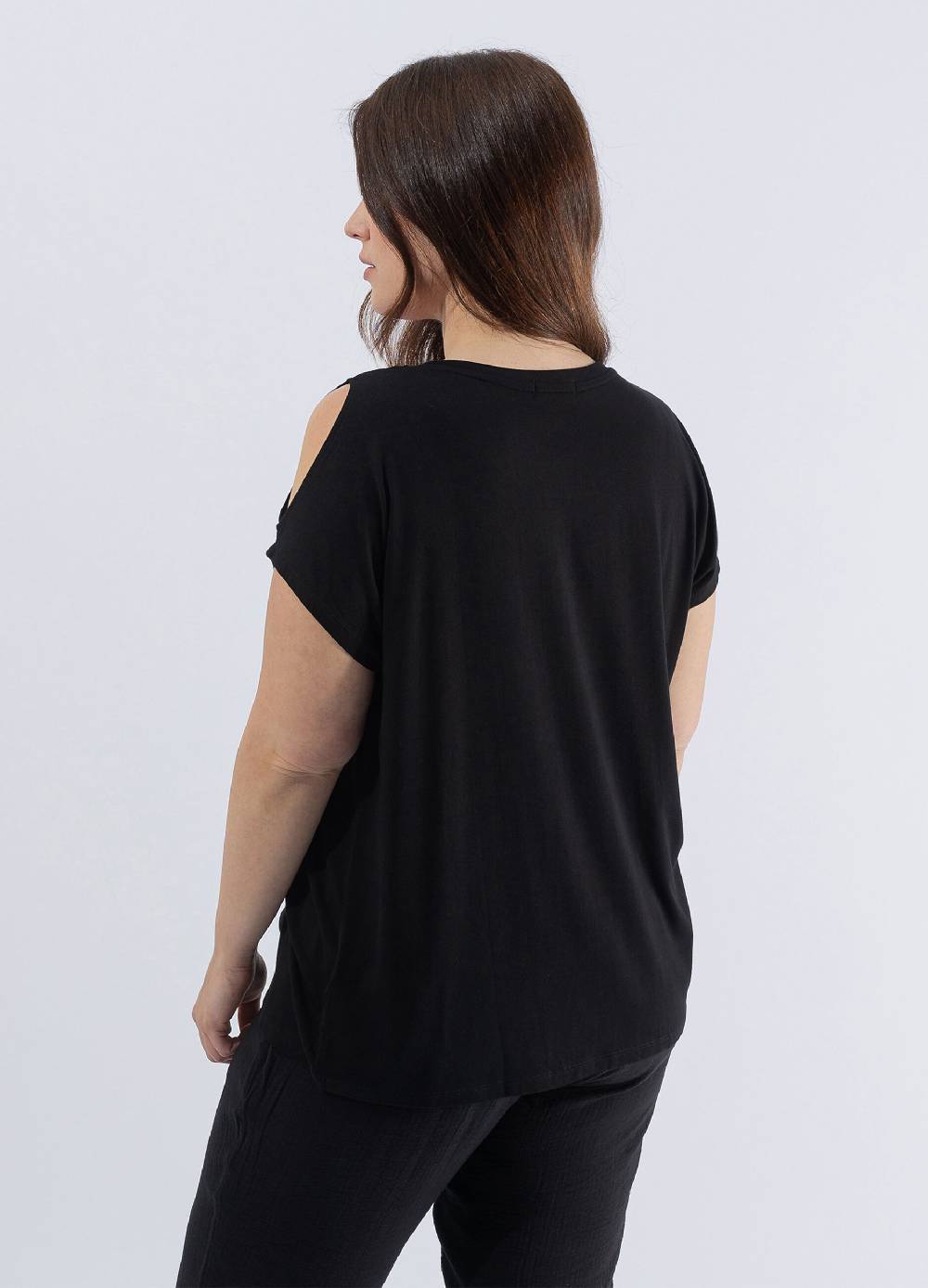 OCTOBER T-shirt con strass multicolore Curvy Qualità