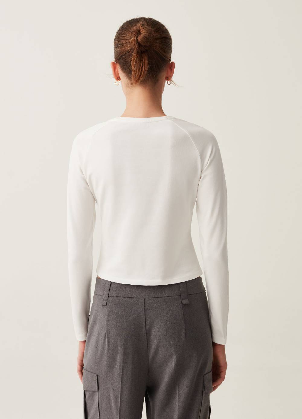 B. ANGEL T-shirt a maniche lunghe con stampa Affare Del Giorno