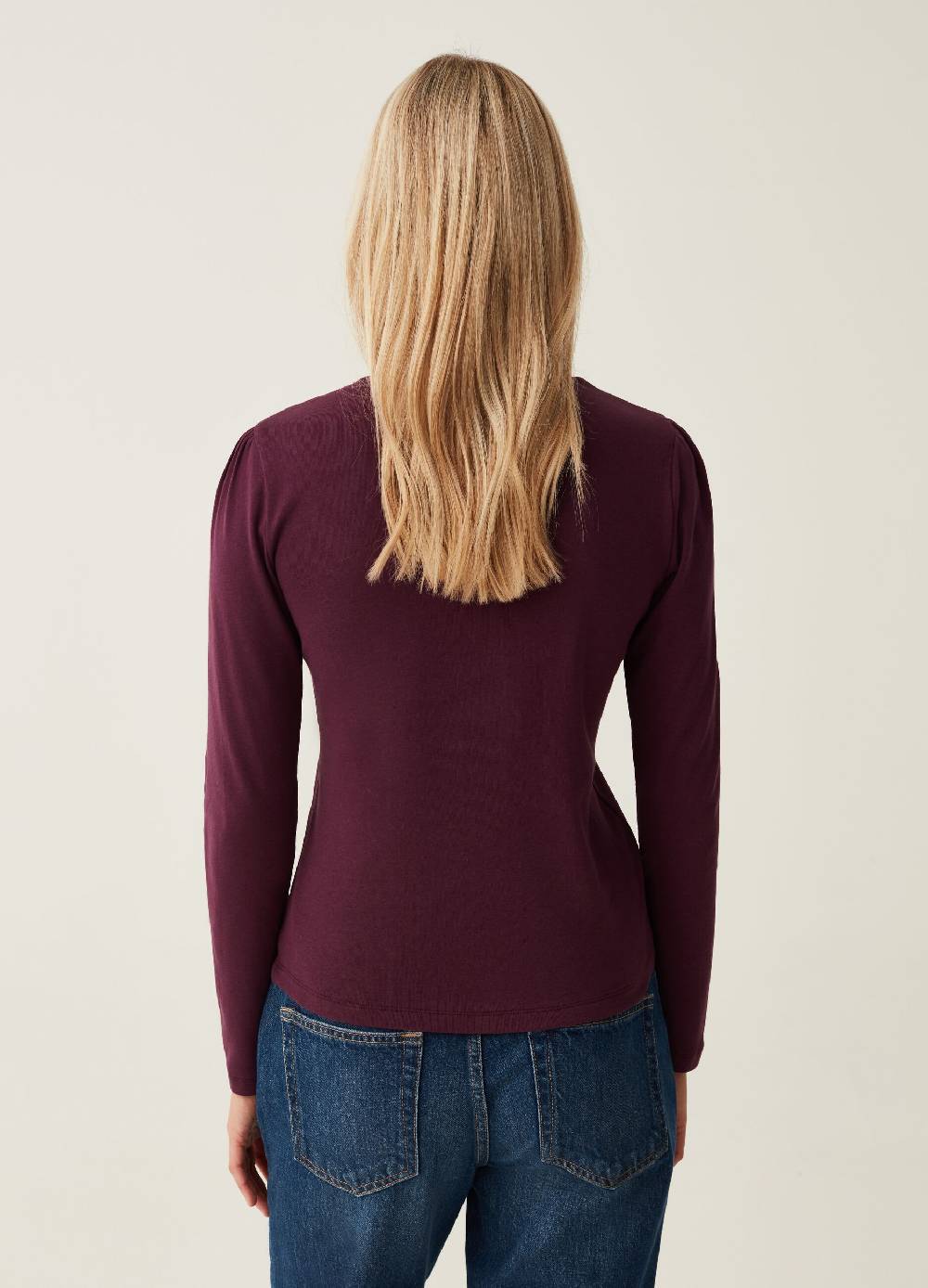 OVS T-shirt con dettaglio traforato Sottocosto