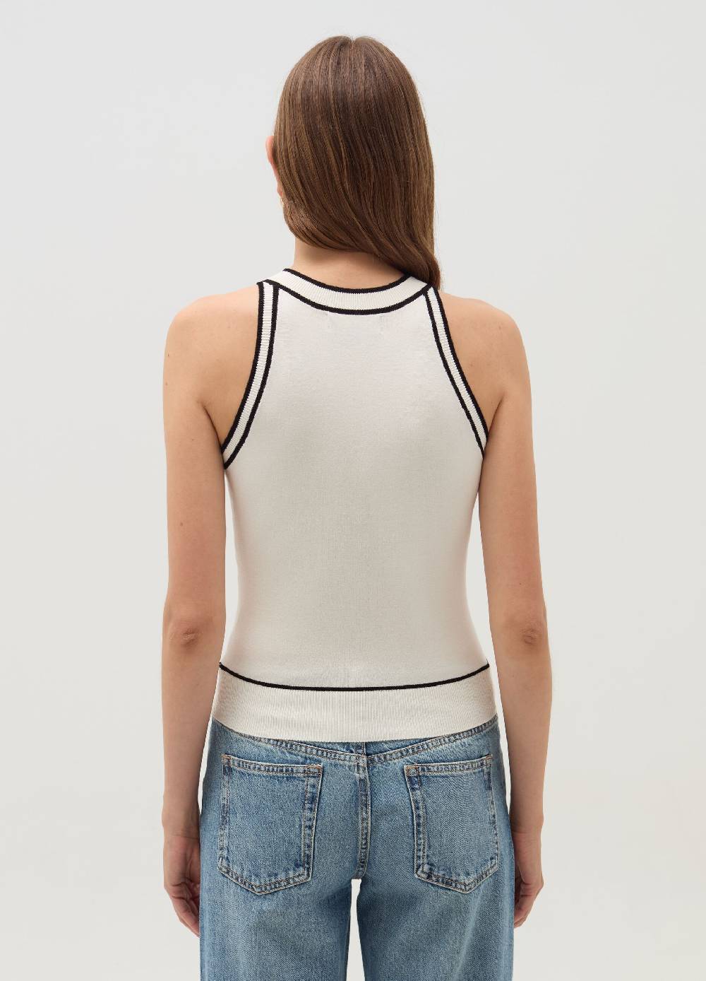 OVS Tank top con bordi a contrasto Vendita Economica