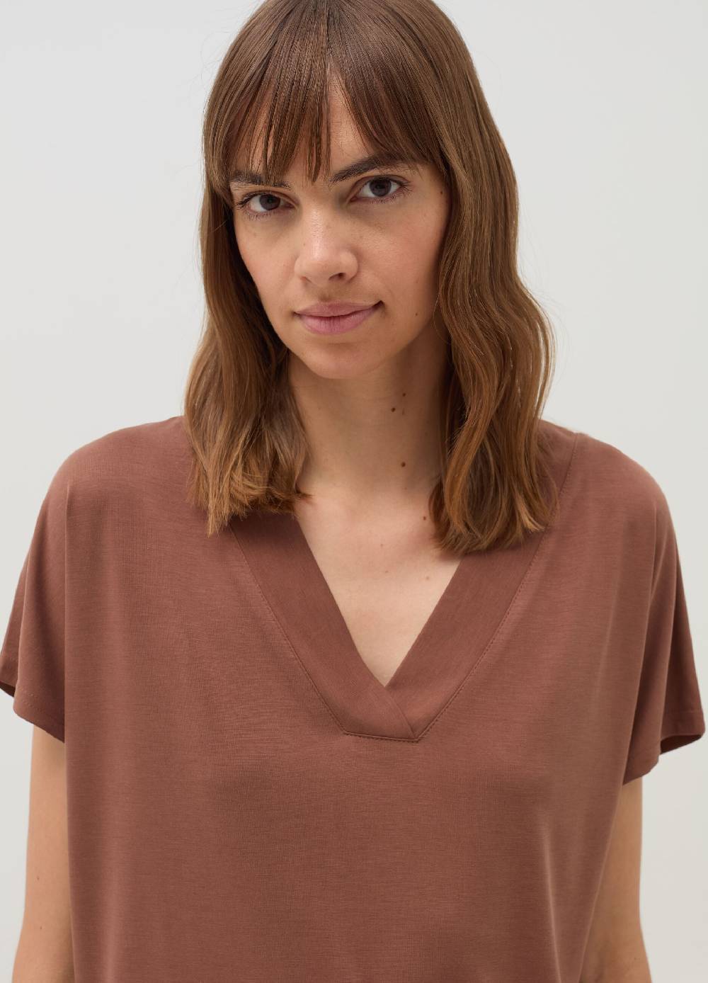 OVS T-shirt con scollo a V maniche a kimono Nuovo