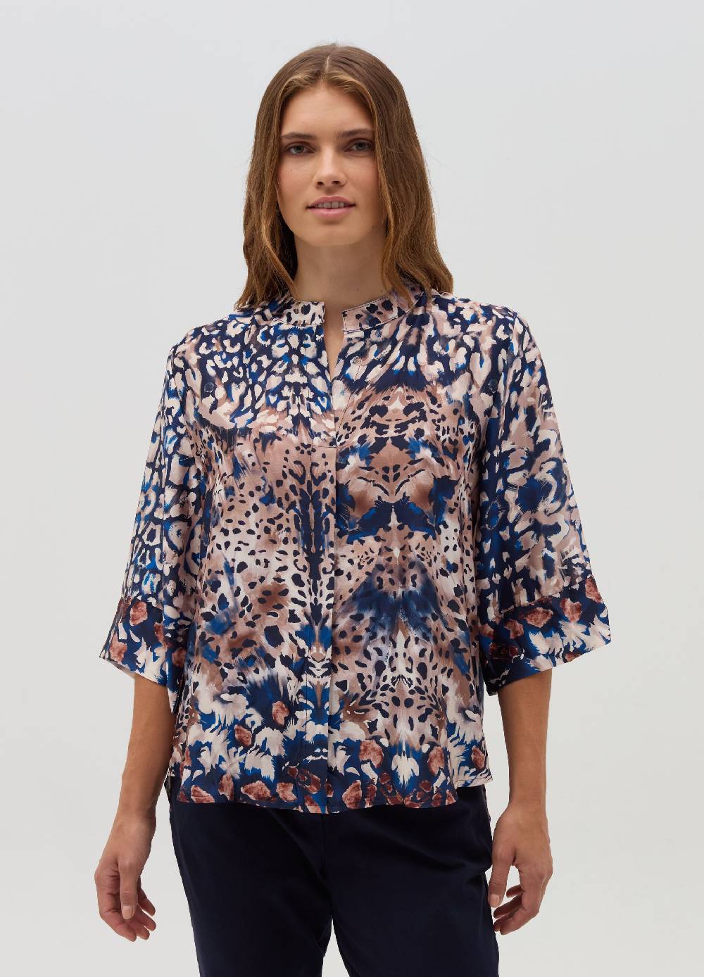 HYBRID Blusa stampata con maniche a tre quarti Promozione