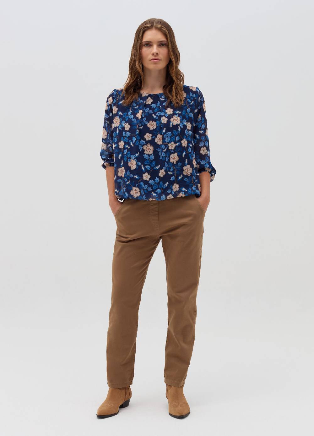 HYBRID Blusa floreale a maniche lunghe Soddisfazione Garantita