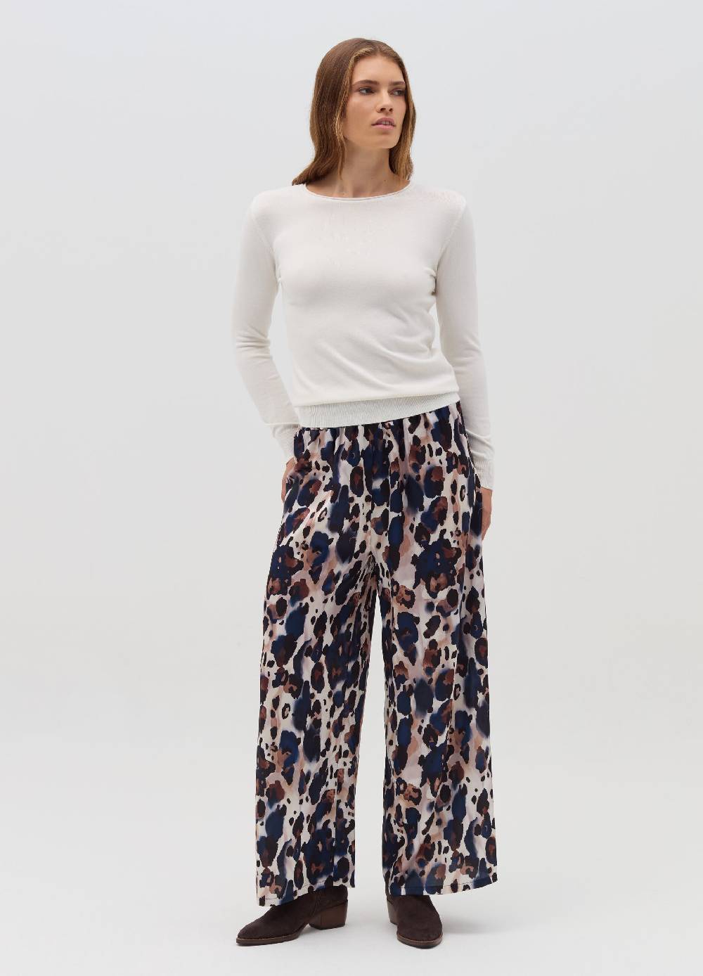 HYBRID Pullover girocollo con piccolo risvolto Convenienza