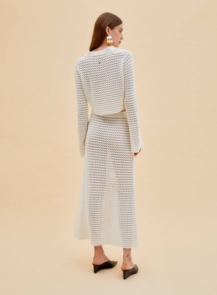 Raquel Diniz SKIRT CROCHET Nuova