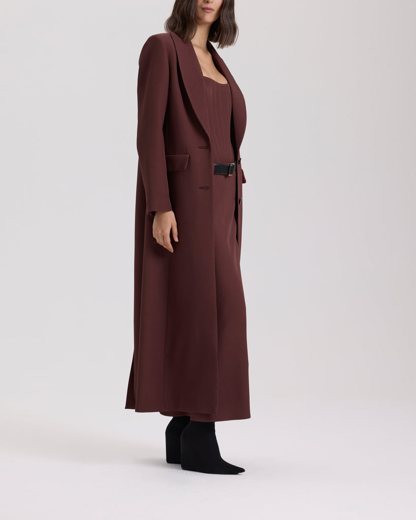 Raquel Diniz EMILY LONG JACKET Nuova