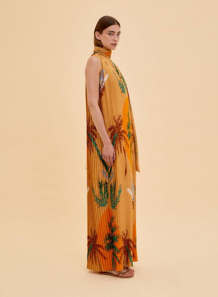 Raquel Diniz NINA LONG DRESS Spedizione Gratuita
