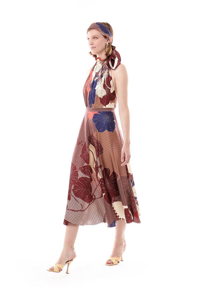 Raquel Diniz GIOVANNA MIDI DRESS Promozione Limitata
