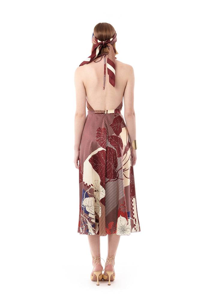 Raquel Diniz GIOVANNA MIDI DRESS Promozione Limitata